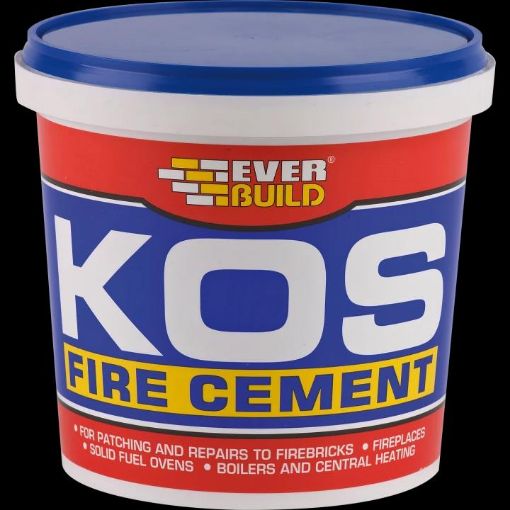 Picture of SIKA KOS Buff Fire Cement 1kg High Temperature Applications
