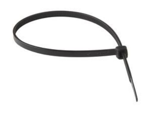 Picture of Prosolve Black Cable Ties 3.6x150mm Bag of 100