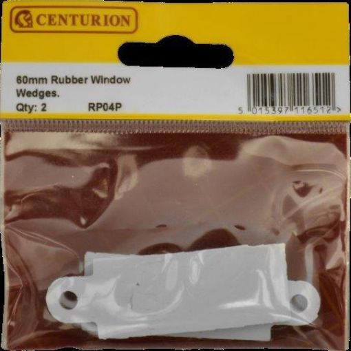Picture of Centurion White Window Wedge 60mm Pack of 2