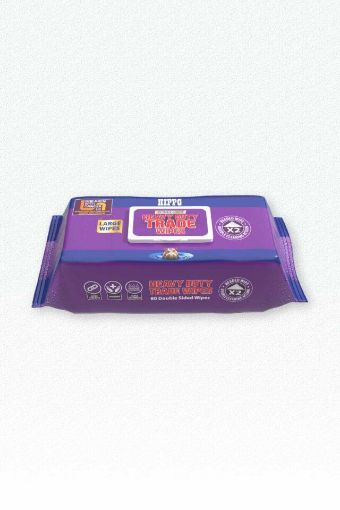 Picture of HIPPO Trade Wipes Pack of 80 Heavy Duty
