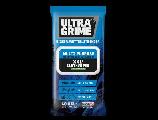 Picture of UltraGrime Multi-Purpose Wipes XXL Pack of 40