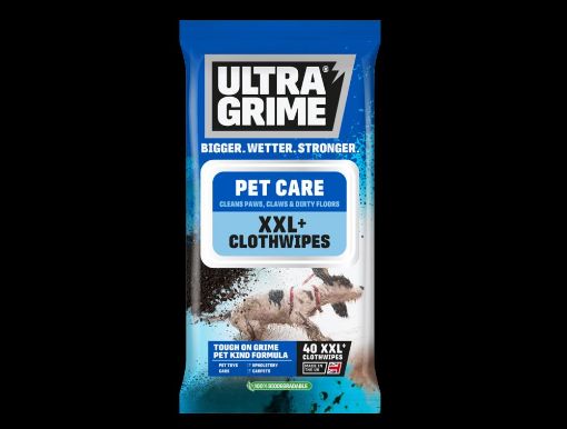 Picture of UltraGrime Pet Care Wipes XXL Pack of 40