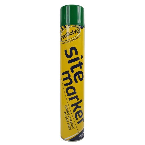 Picture of Prosolve Green Acrylic Line Marker Spray 750ml Line Marking Paint