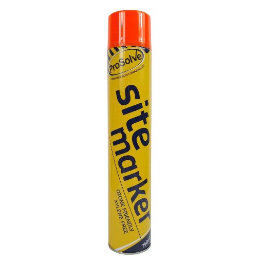 Picture of Prosolve Orange Acrylic Line Marker Spray 750ml Line Marking Paint