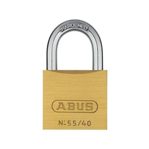 Picture of ABUS 55/45 Brass Padlock 40mm with 2 Keys