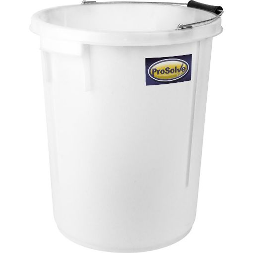 Picture of Prosolve White Mixing Bucket 30L Heavy Duty