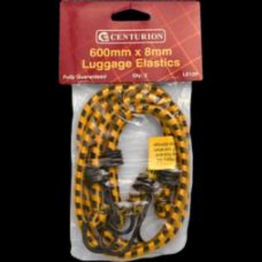 Picture of Centurion Luggage Elastic Bungee Straps 24" Pack of 20 8mm Strap