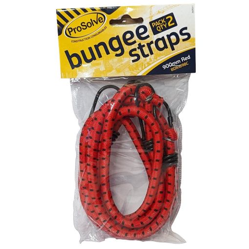 Picture of Prosolve Red Bungee Straps 900mm Pair