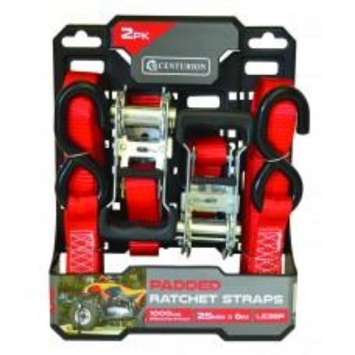 Picture of Centurion Padded Ratchet Strap 6m 1000kg Load Strength