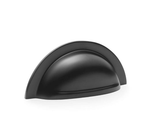 Picture of Alexander & Wilks Black Rigid Cup Pull 76mm