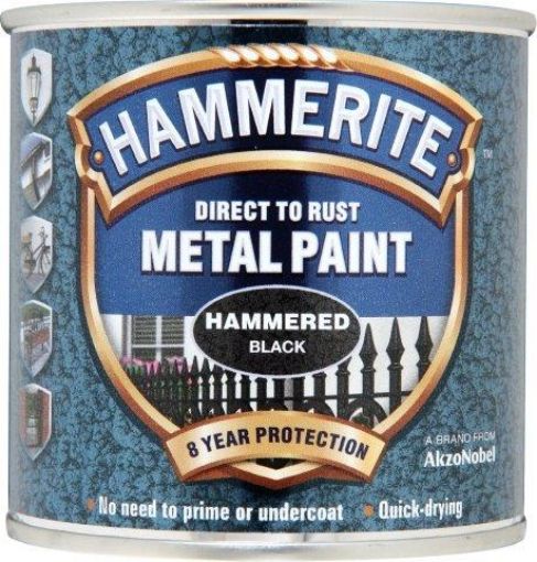 Picture of Hammerite Hammered Metal Paint Direct to Rust - All Colours