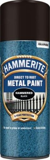 Picture of Hammerite Smooth & Hammerd Metal Spray Paint - All Colours