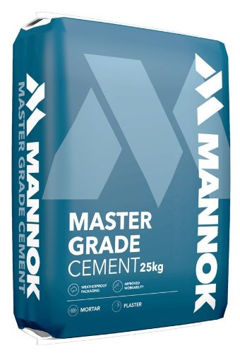 Picture of Mannok Master Grade Cement Grey 25kg Bag