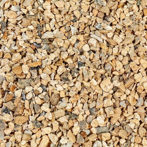 Picture of Yorkshire Cream Landscaping Decorative Garden Stone 20mm Approx. 20kg Polybag