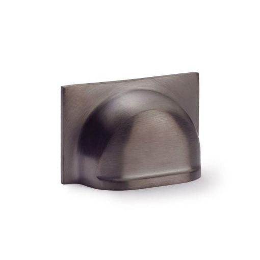 Picture of Alexander & Wilks Quantock Dark Bronze Cup Pull Handle 96mm