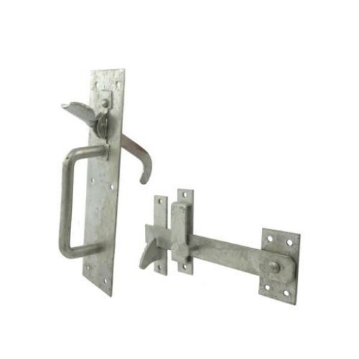 Picture of Perry & Co Galvanised Suffolk Gate Lock