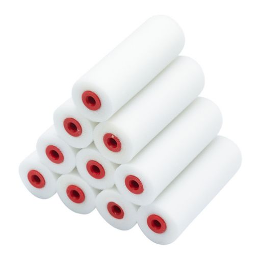 Picture of Concave Foam Mini Paint Roller Refill 100mm Box of 10
