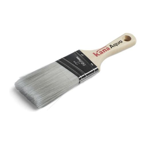 Picture of Kana Aqua Slant Stubby Paint Brush 50mm FSC Handle