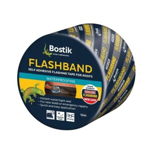 Picture of Evo-Stik Grey Flashband Tape 10mx450mm Self Adhesive