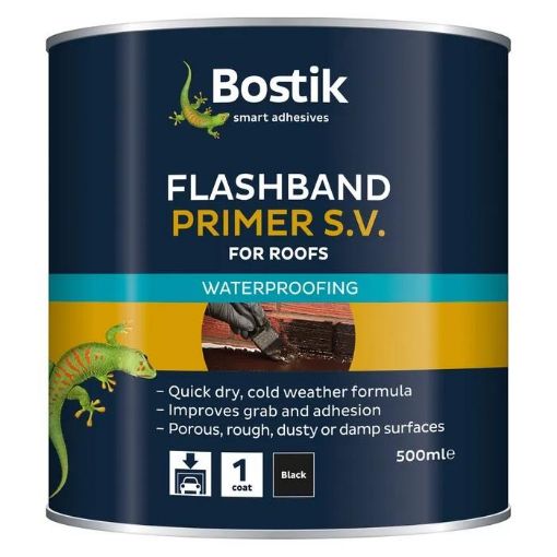 Picture of Evo-Stik Black Flasband Primer SV 500ml